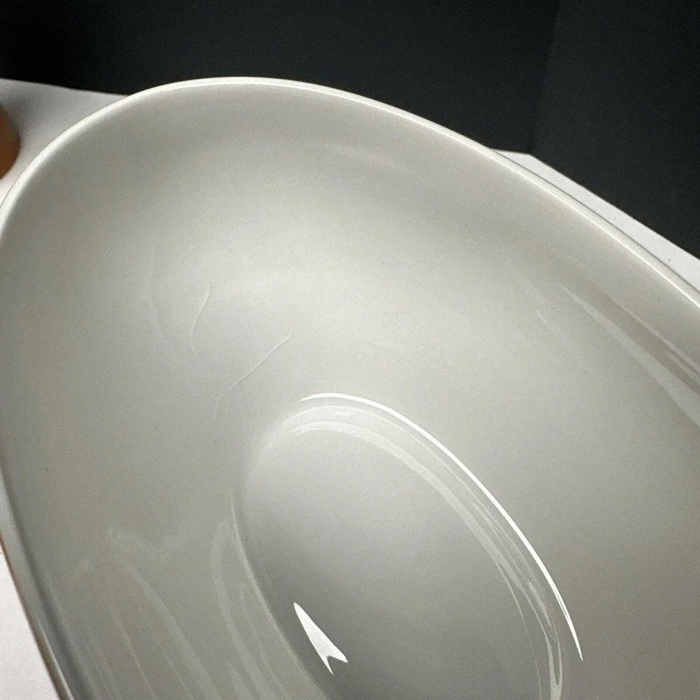 Harmony House Tierra Ironstone Gravy Boat With Ladle And Underplate 4251 Vtg